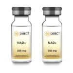 Buy NAD+  250mg Vial Twin Pack from Direct Peptides