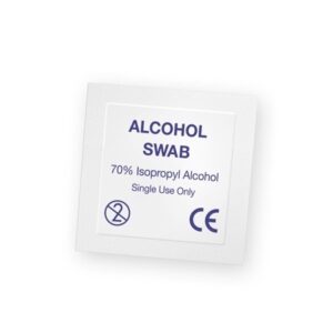 alcohol swab direct peptides